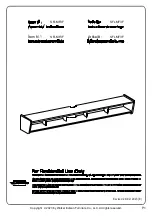 Walker Edison SFLMF3F Assembly Instructions Manual preview