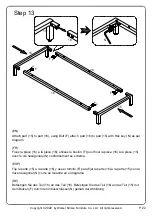 Preview for 22 page of Walker Edison SIGL7J Assembly Instructions Manual