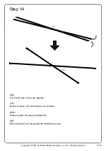 Предварительный просмотр 23 страницы Walker Edison TKIL7J Assembly Instructions Manual