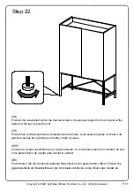 Предварительный просмотр 31 страницы Walker Edison TKIL7J Assembly Instructions Manual