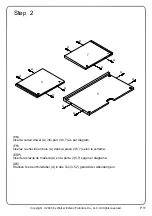 Предварительный просмотр 11 страницы Walker Edison TROM2F Assembly Instructions Manual