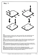 Предварительный просмотр 12 страницы Walker Edison TROM2F Assembly Instructions Manual