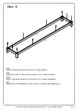 Preview for 17 page of Walker Edison TROM2F Assembly Instructions Manual