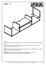 Предварительный просмотр 20 страницы Walker Edison TROM2F Assembly Instructions Manual