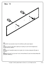 Preview for 22 page of Walker Edison TROM2F Assembly Instructions Manual