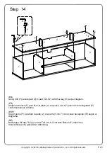 Preview for 23 page of Walker Edison TROM2F Assembly Instructions Manual