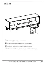 Предварительный просмотр 27 страницы Walker Edison TROM2F Assembly Instructions Manual