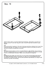 Preview for 28 page of Walker Edison TROM2F Assembly Instructions Manual