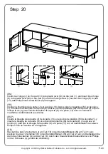 Предварительный просмотр 29 страницы Walker Edison TROM2F Assembly Instructions Manual