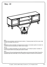 Предварительный просмотр 31 страницы Walker Edison TROM2F Assembly Instructions Manual