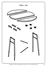 Предварительный просмотр 3 страницы Walker Edison TW36RDDL Assembly Instructions Manual