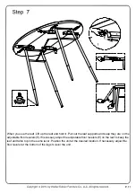 Предварительный просмотр 11 страницы Walker Edison TW36RDDL Assembly Instructions Manual