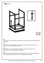 Preview for 12 page of Walker Edison TW42BR3PC Assembly Instructions Manual