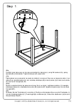 Предварительный просмотр 9 страницы Walker Edison TW485PC Assembly Instructions Manual