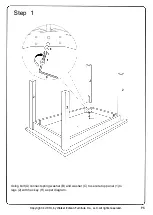 Preview for 5 page of Walker Edison TW485PCXB Assembly Instructions Manual