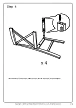 Preview for 8 page of Walker Edison TW485PCXB Assembly Instructions Manual