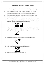 Preview for 2 page of Walker Edison TW48LNSB3P Assembly Instructions Manual