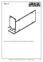 Preview for 7 page of Walker Edison TW48LNSB3P Assembly Instructions Manual