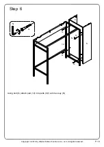 Preview for 10 page of Walker Edison TW48LNSB3P Assembly Instructions Manual