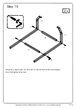 Preview for 19 page of Walker Edison TW48LNSB3P Assembly Instructions Manual