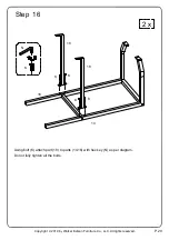 Preview for 20 page of Walker Edison TW48LNSB3P Assembly Instructions Manual