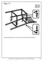 Preview for 21 page of Walker Edison TW48LNSB3P Assembly Instructions Manual