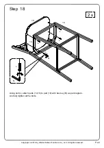 Preview for 22 page of Walker Edison TW48LNSB3P Assembly Instructions Manual