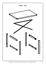 Preview for 3 page of Walker Edison TW48MW Assembly Instructions Manual