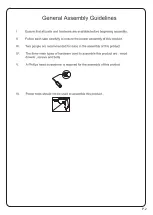 Предварительный просмотр 2 страницы Walker Edison TW52DSW Assembly Instructions Manual