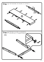 Предварительный просмотр 5 страницы Walker Edison TW52DSW Assembly Instructions Manual