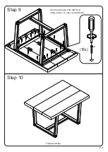 Предварительный просмотр 9 страницы Walker Edison TW52DSW Assembly Instructions Manual