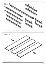 Предварительный просмотр 5 страницы Walker Edison TW60H Assembly Instructions Manual