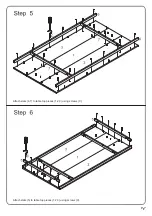 Предварительный просмотр 7 страницы Walker Edison TW60H Assembly Instructions Manual