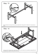 Предварительный просмотр 11 страницы Walker Edison TW60H Assembly Instructions Manual