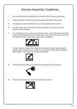 Предварительный просмотр 2 страницы Walker Edison TW60S Assembly Instructions Manual