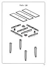 Предварительный просмотр 3 страницы Walker Edison TW60S Assembly Instructions Manual