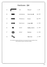 Предварительный просмотр 5 страницы Walker Edison TW60S Assembly Instructions Manual