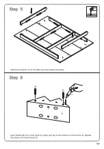 Предварительный просмотр 8 страницы Walker Edison TW60S Assembly Instructions Manual