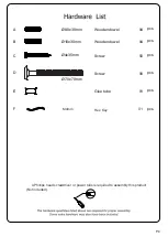 Preview for 4 page of Walker Edison TW60VERSW Assembly Instructions Manual