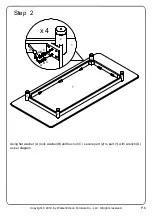 Preview for 6 page of Walker Edison TW68OLS Assembly Instructions Manual