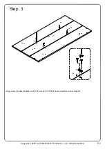 Предварительный просмотр 7 страницы Walker Edison TW70TRS Assembly Instructions Manual