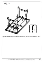 Предварительный просмотр 18 страницы Walker Edison TW70TRS Assembly Instructions Manual