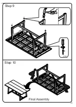 Предварительный просмотр 9 страницы Walker Edison TW72BRSW Assembly Instruction Manual