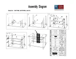 Preview for 1 page of Walker Edison V42Y78B Assembly Diagram