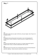 Предварительный просмотр 7 страницы Walker Edison VULL2K Assembly Instructions Manual