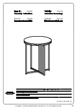 Walker Edison VULL8K Assembly Instructions Manual preview