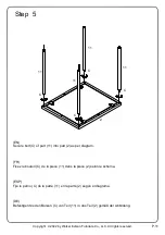 Preview for 11 page of Walker Edison VUO143TB Assembly Instructions Manual