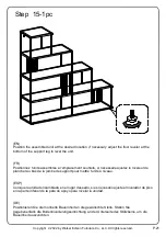 Preview for 21 page of Walker Edison VUO143TB Assembly Instructions Manual