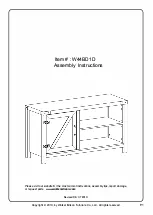 Walker Edison W448D1D Instructions Manual preview