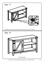 Preview for 13 page of Walker Edison W448D1D Instructions Manual